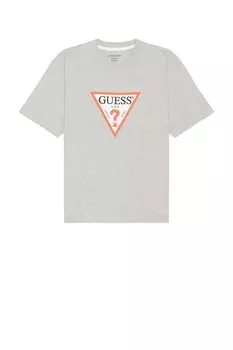 Легендарная футболка Guess Jeans, серый