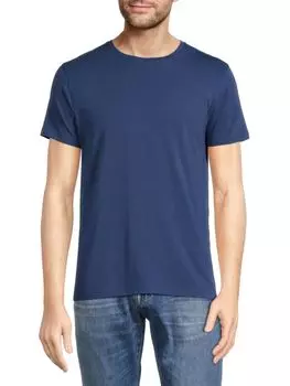 Легендарная футболка из смесового хлопка Pima Patrick Assaraf, цвет Even Tide