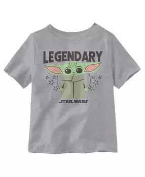 Легендарная футболка с короткими рукавами для маленьких мальчиков Star Wars