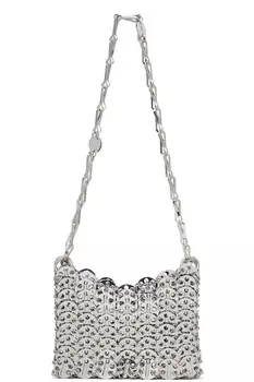 Легендарная наносумка 1969 года Rabanne, серебряный