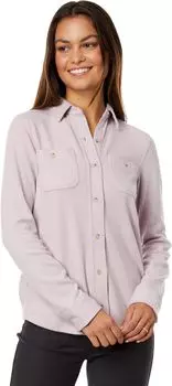 Легендарная рубашка-свитер Faherty, цвет Sea Fog