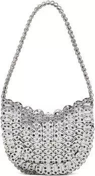 Легендарная сумка Moon Bag 1969 года Rabanne, Silver