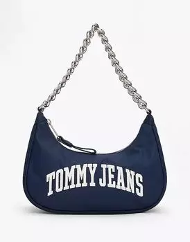 Легендарная сумка на цепочке темно-синего цвета Tommy Jeans