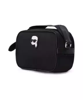 Легендарная сумка с мягкой подкладкой Karl Lagerfeld, черный