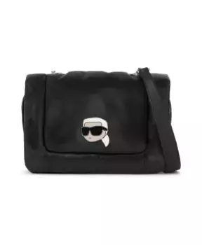 Легендарная сумка с мягкой подкладкой Karl Lagerfeld, черный