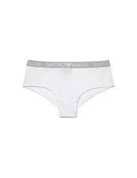 Легендарные хлопковые брюки-двойки в стиле дерзкий дизайн Emporio Armani, белый