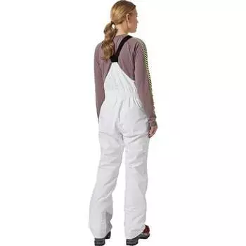 Легендарные утепленные брюки-комбинезон женские Helly Hansen, белый