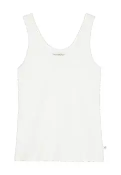 Легендарный топ в рубчик, широкие бретели, для женщин Marc O'Polo, цвет White Cotton