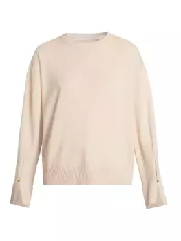 Легендарный вязаный свитер с длинными рукавами Stella Mccartney, цвет magnolia