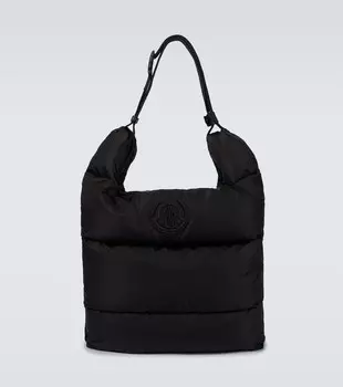 Legere Большая стеганая сумка-тоут Moncler, черный
