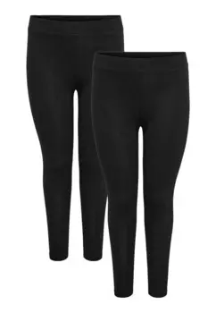 Леггинсы 2-ER SET CARTIME Leggings ONLY Carmakoma, черный