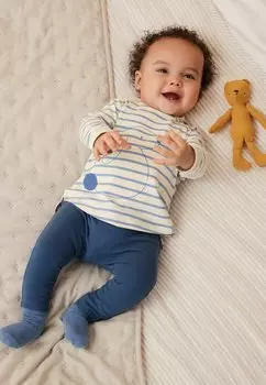 Леггинсы 2 PIECE SET Next, цвет blue white bunny