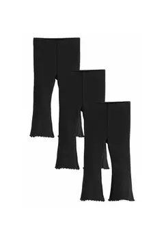 Леггинсы 3 PACK REGULAR FIT Next, черный