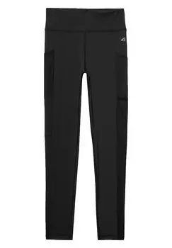 Леггинсы 4F, глубокий черный