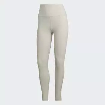 Леггинсы 7/8 adidas Yoga Luxe Studio Extra High Rise, светло-бежевый