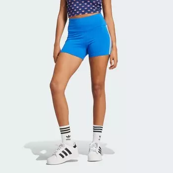Леггинсы Adicolor с 3 полосками 1/4 Adidas, цвет Blue