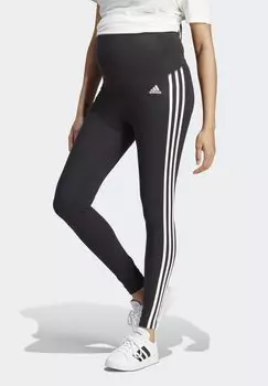 Леггинсы Adidas, черно-белый