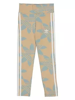 Леггинсы adidas, цвет beige/hellblau