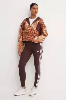 Леггинсы adidas Essentials, гранатовый