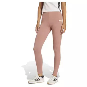Леггинсы adidas Essentials Linear Cotton, бежевый