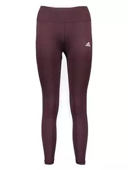 Леггинсы adidas, фиолетовый