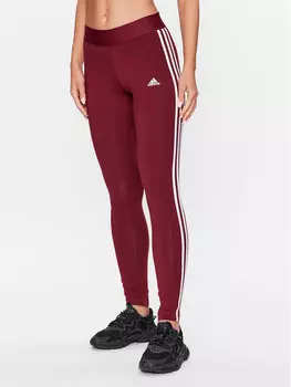 Леггинсы Adidas, красный