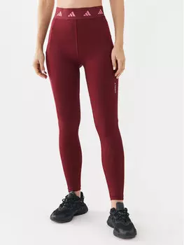 Леггинсы Adidas, красный