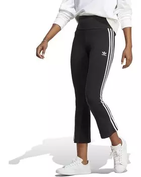 Леггинсы adidas Originals Adicolor Classic 3-Stripes 7/8 Flare, черный