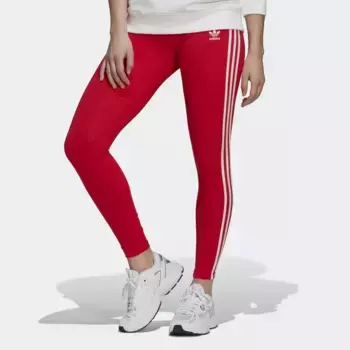 Леггинсы Adidas Originals "ADICOLOR CLASSICS 3-STRIPES" (1 шт.), красный