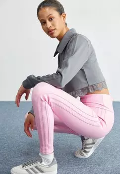 Леггинсы adidas Originals, Брюки adidas Originals, розовый