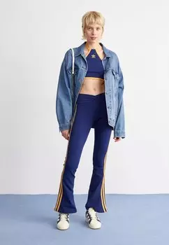 Леггинсы adidas Originals, темно-синие