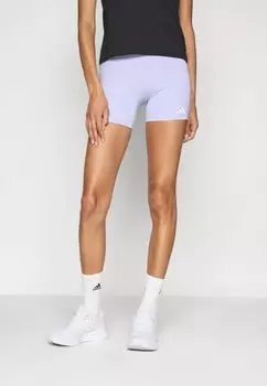 Леггинсы Adidas Performance, сиреневый