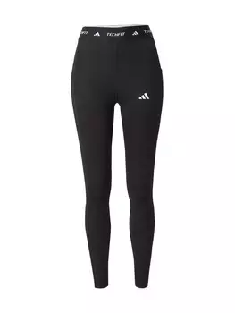 Леггинсы ADIDAS PERFORMANCE Skinny Workout Pants Stash, черный