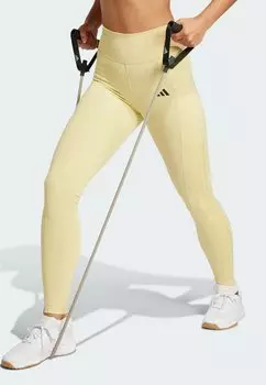 Леггинсы adidas Performance, желтый
