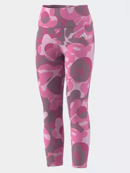 Леггинсы Adidas, розовый