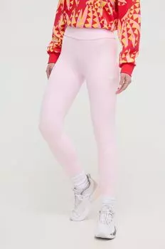 Леггинсы adidas, розовый