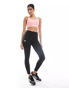 Леггинсы adidas Running Adizero полной длины черного цвета adidas performance
