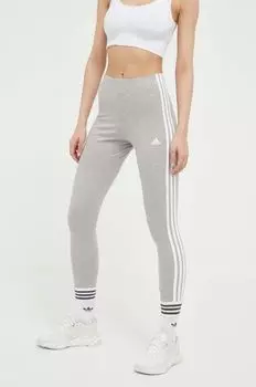 Леггинсы adidas, серый