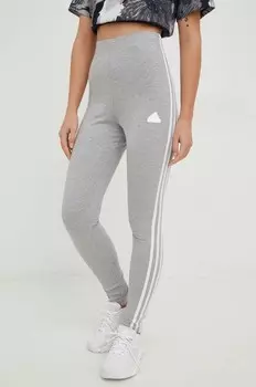 Леггинсы adidas, серый