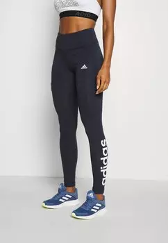 Леггинсы Adidas, темно-синий