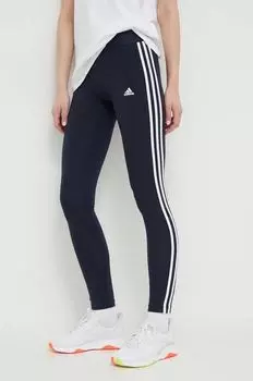 Леггинсы adidas, темно-синий