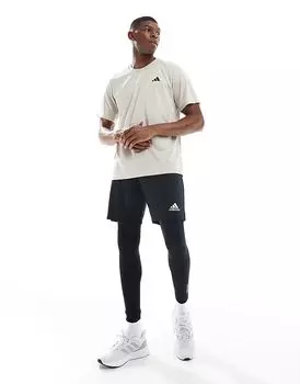 Леггинсы adidas Training Tech Fit base черного цвета adidas performance