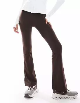 Леггинсы Agon Flared в цвете эспрессо