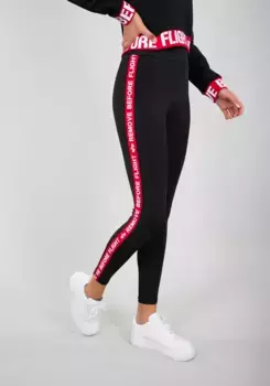 Леггинсы Alpha Industries "Женские леггинсы Alpha Industries - Леггинсы RBF Tape Leggings ", черный