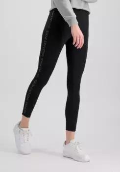 Леггинсы Alpha Industries "Женские леггинсы Alpha Industries - Леггинсы AI Stripe Leggings Wmn", черный
