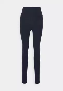 Леггинсы Ath Salutation Stash Pocket Athleta, темно-синие