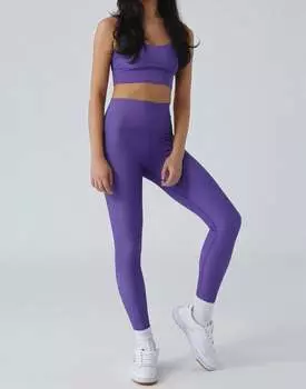 Леггинсы Ayla фиолетового цвета Beach Riot