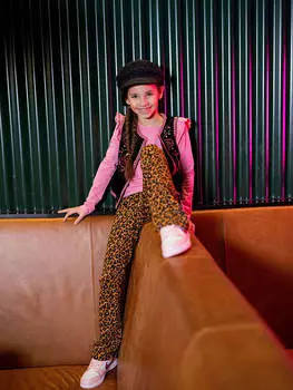 Леггинсы B.Nosy, цвет hellbraun/schwarz