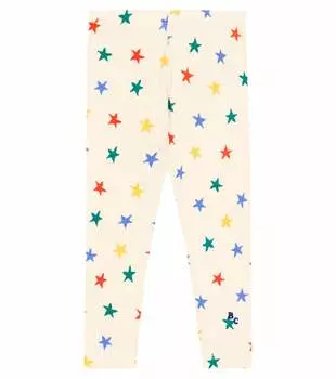 Леггинсы baby star из смесового хлопка Bobo Choses, мультиколор