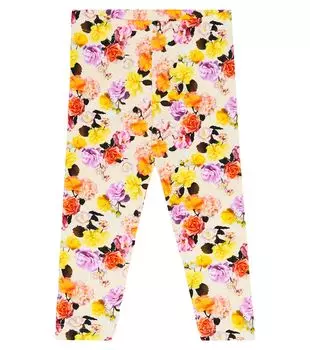 Леггинсы baby stefanie из смесового хлопка Molo, мультиколор